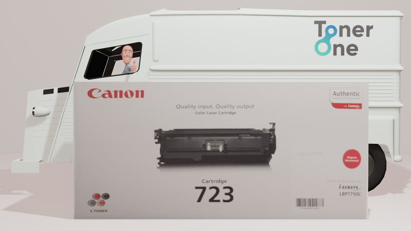 Genuine High Capacity Canon 723M Toner Cartridge - Magenta