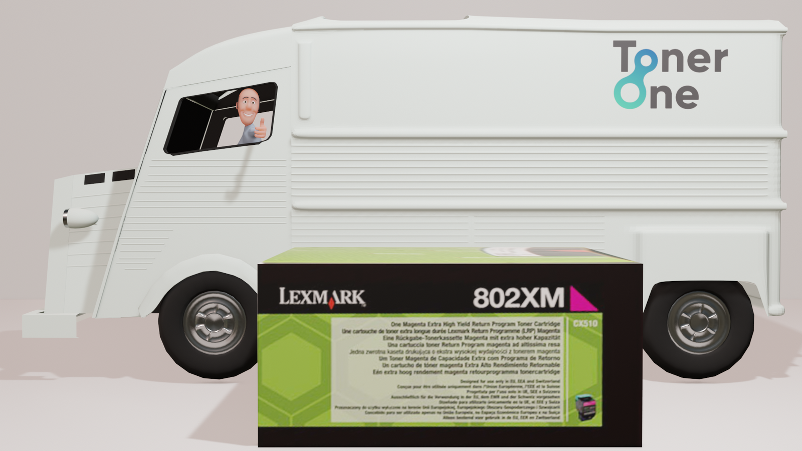 Extra High Capacity Lexmark 80C2XM0 Toner Cartridge - Magenta