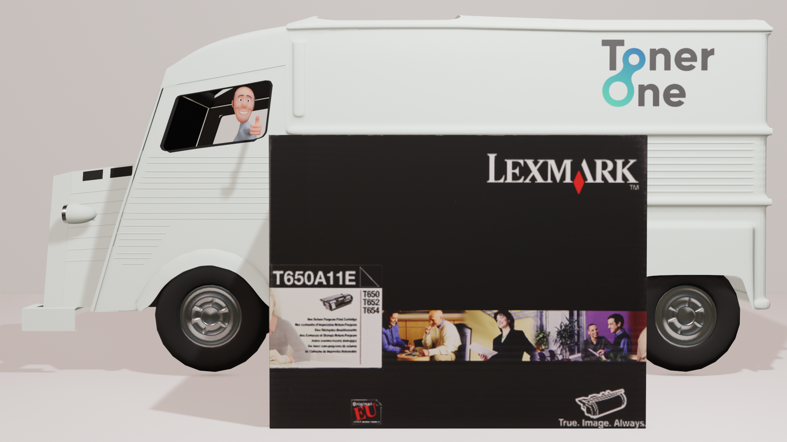 Lexmark T650A11E Toner Cartridge - Black
