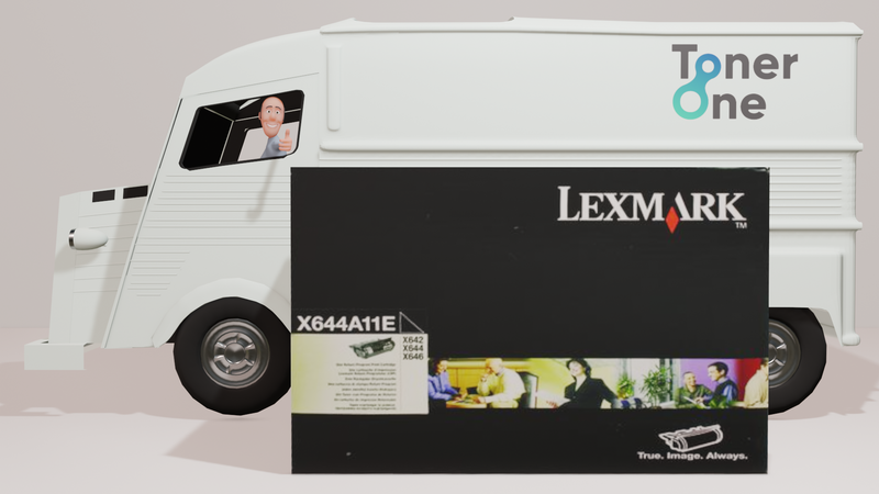 Genuine Lexmark X644A11E Toner Cartridge - Black