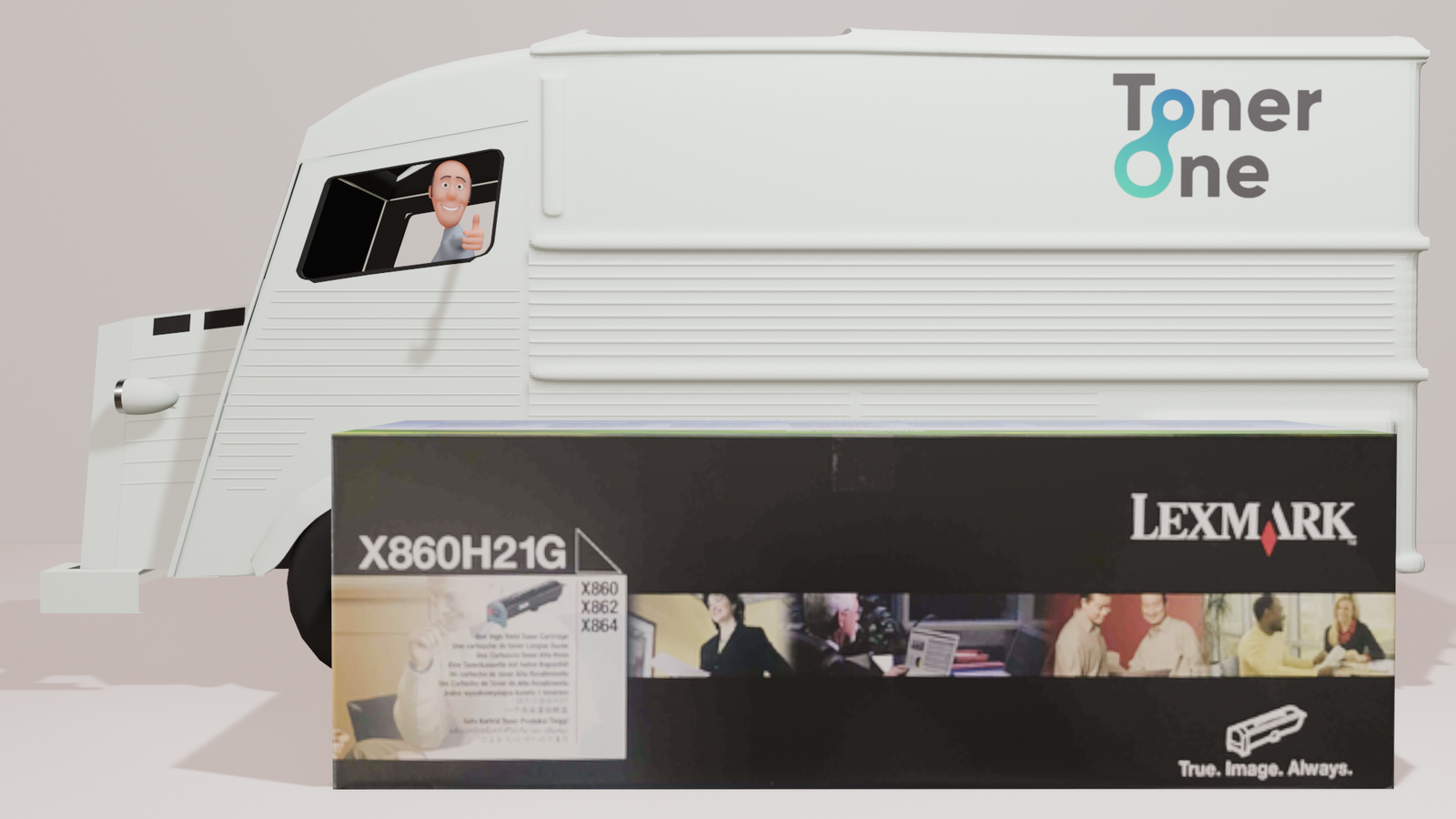 Lexmark X860H21G Black Toner Cartridge