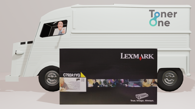 Lexmark C792A1YG Standard Capacity Toner - Yellow