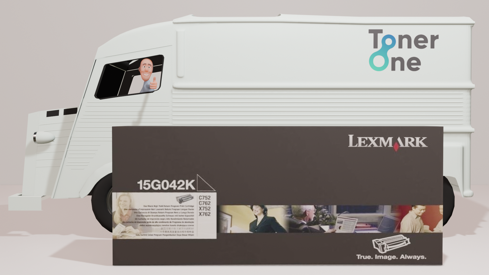 High Capacity Lexmark 15G042K Toner Cartridge - Black