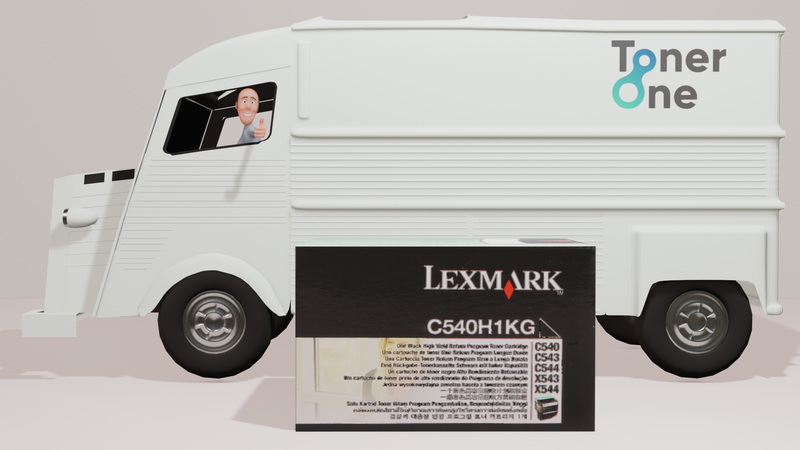 High Capacity Lexmark C540H1KG Toner - Black