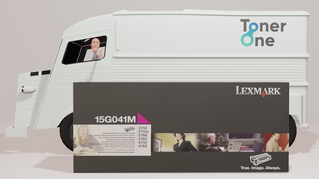 High Capacity Lexmark 15G042M Toner Cartridge - Magenta