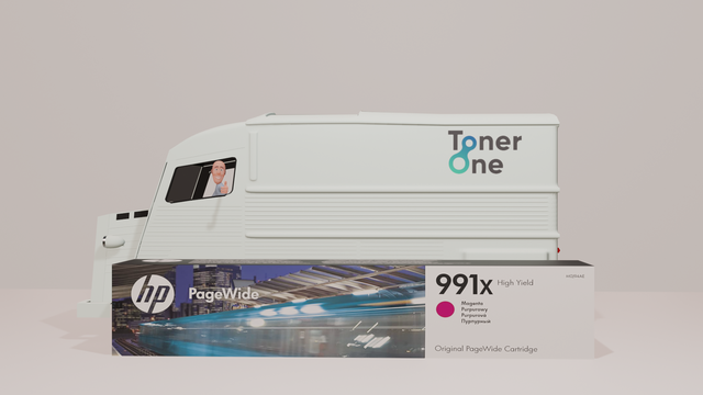 Genuine High Capacity HP 991X Magenta Ink Cartridge - M0J94AE