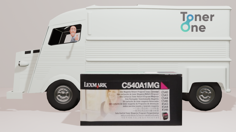 Lexmark C540A1MG Toner Cartridge - Magenta