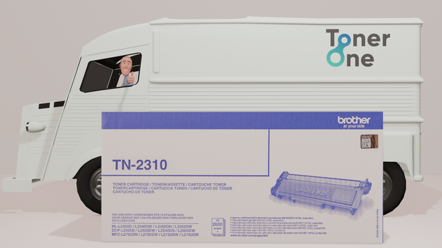 Genuine Brother TN2310 Black Toner Cartridge