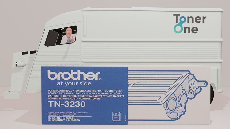 Genuine Brother TN3230 Standard Capacity Toner Cartridge - Black