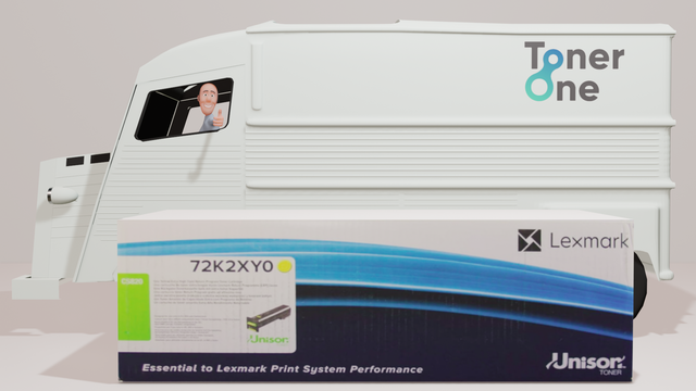 Extra High Capacity Lexmark 72K2XY0 Toner Cartridge - Yellow